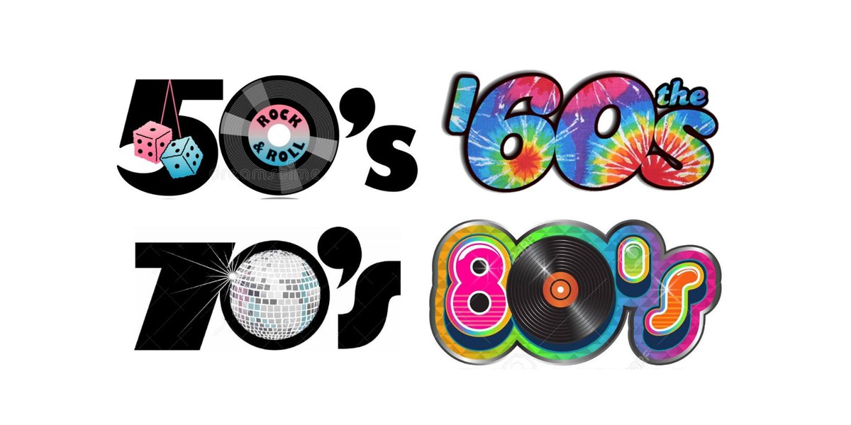 SandyBrunswick's tweet photo. Tomorrow is DECADE DAY. Pick a decade, and dress up in the decade's fashion! #SpiritWeekRocks @EHSROYALSTUCO https://t.co/gdrB8Xfwpq