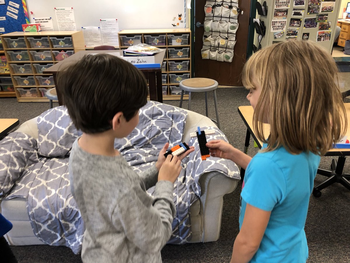 JessiJohnsonj's tweet photo. As part of our #HabitsofMind project, we have talked about listening and communicating with clarity and precision. Today we put it in to practice with a Back to Back #Lego Challenge! #RASDinnovate #riponwiproud #ripon3rd #questelem https://t.co/Vp7YYZqGFD