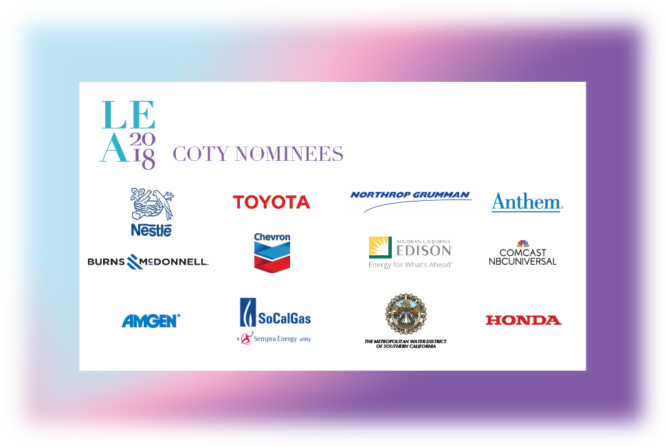 SCMSDC's tweet photo. Announcing our COTY Nominees! Make sure to register for #LEA2018 to find out who takes home the Award! https://t.co/wGwocxuKNn 

#supplierdiversity #inspiration #transformation @NMSDCHQ @mwdh2o @nbcusupplierdiv @NBCUniversal @Amgen https://t.co/rLug0uXyJh