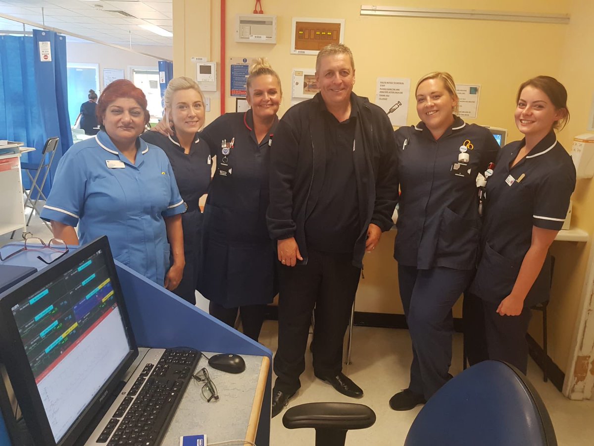 So nice when patients come back just to say “ThankYou”.
Fully recovered and back to work.
This surely is what it is all about giving patients the best experience when they need us most.
#proudtobeanurse,
