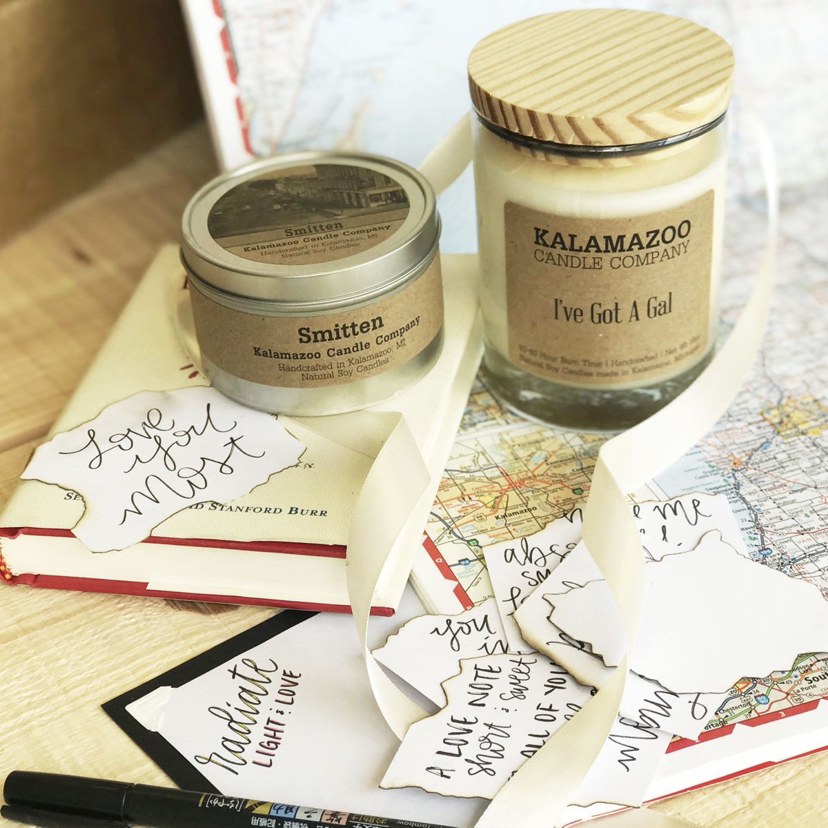 Retweet to spread the Love Note Day love! 💌 #kalamazoocandlecompany