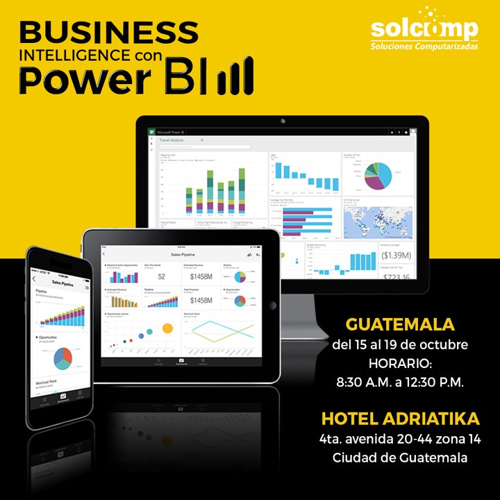 Este próximo 15 de octubre inicia nuestro curso de Power BI con <a href="/mgomezgt/">Marco Tulio Gómez</a> y <a href="/jesus_gilv/">Jesús Gil</a> mas informacion solcomp.com/pbigt