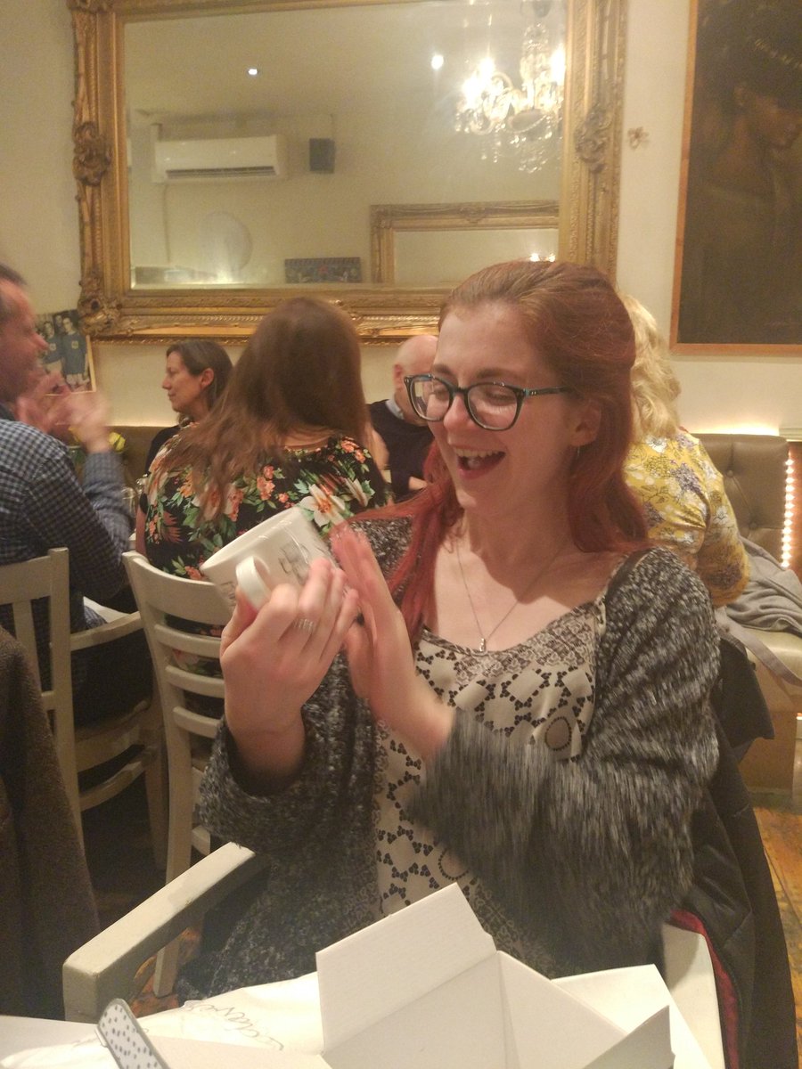 cgirvan's tweet photo. Just home from a lovely evening with this wonderful woman.

6 months have whizzed by. A biochemist who's become a qual educational robotics researcher!

@sarah_hw1 it has been a pleasure to work with you. You really are amazing and I will miss you.

@CUSocSciRsch
@ER4STEM https://t.co/cWz0I7l6K4