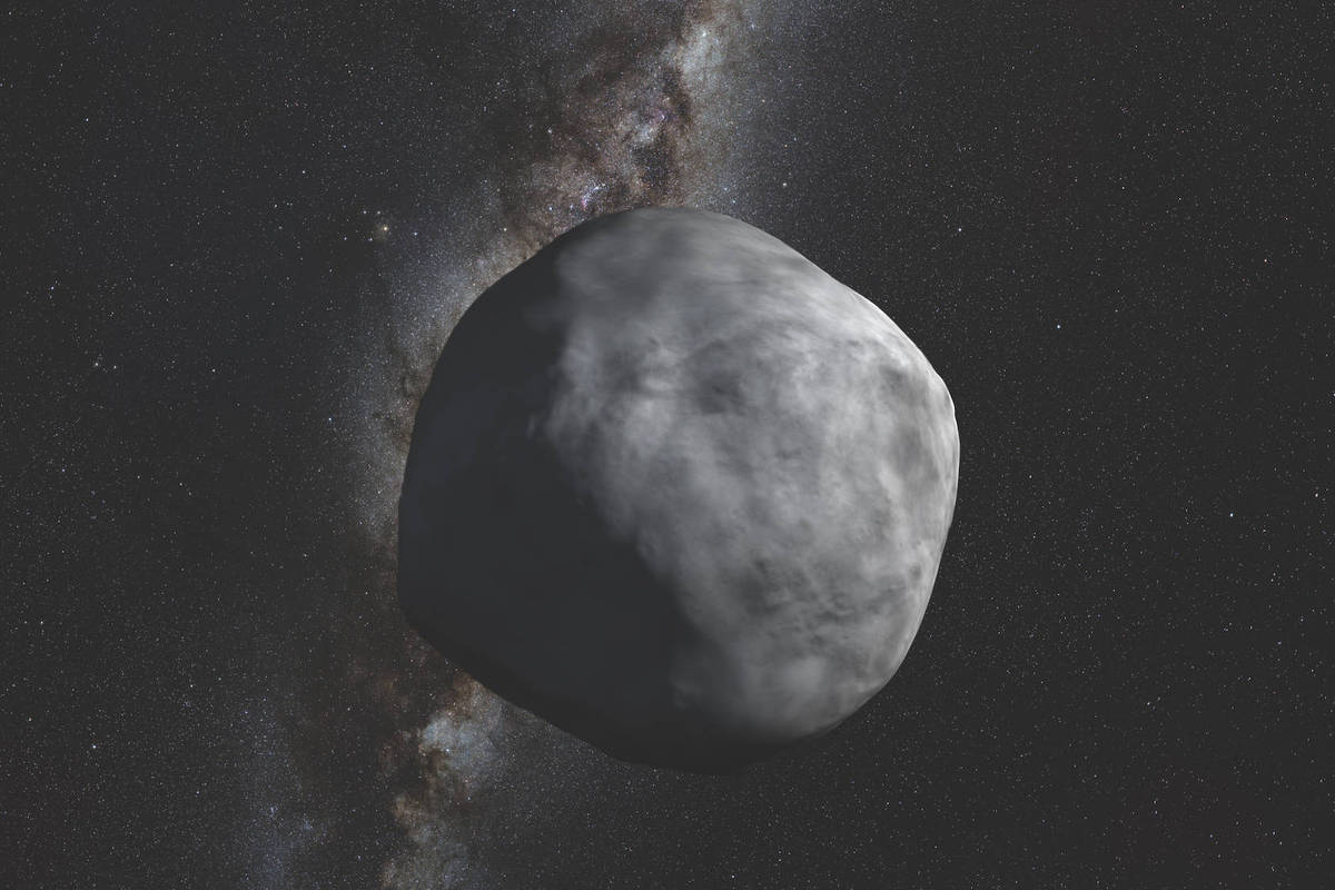 Esse é o asteroide Bennu, que pode atingir a Terra no ano 2135.
