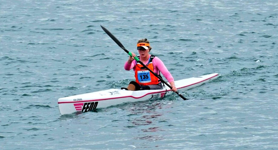 ro_cahill's tweet photo. Fastest Irish female 22km at the Irish Coast Paddling Championships 2018. Long flat slog in a world of pain. Anyone know an ATM where I can lodge this big cheque?? https://t.co/ZEkJwz8keP