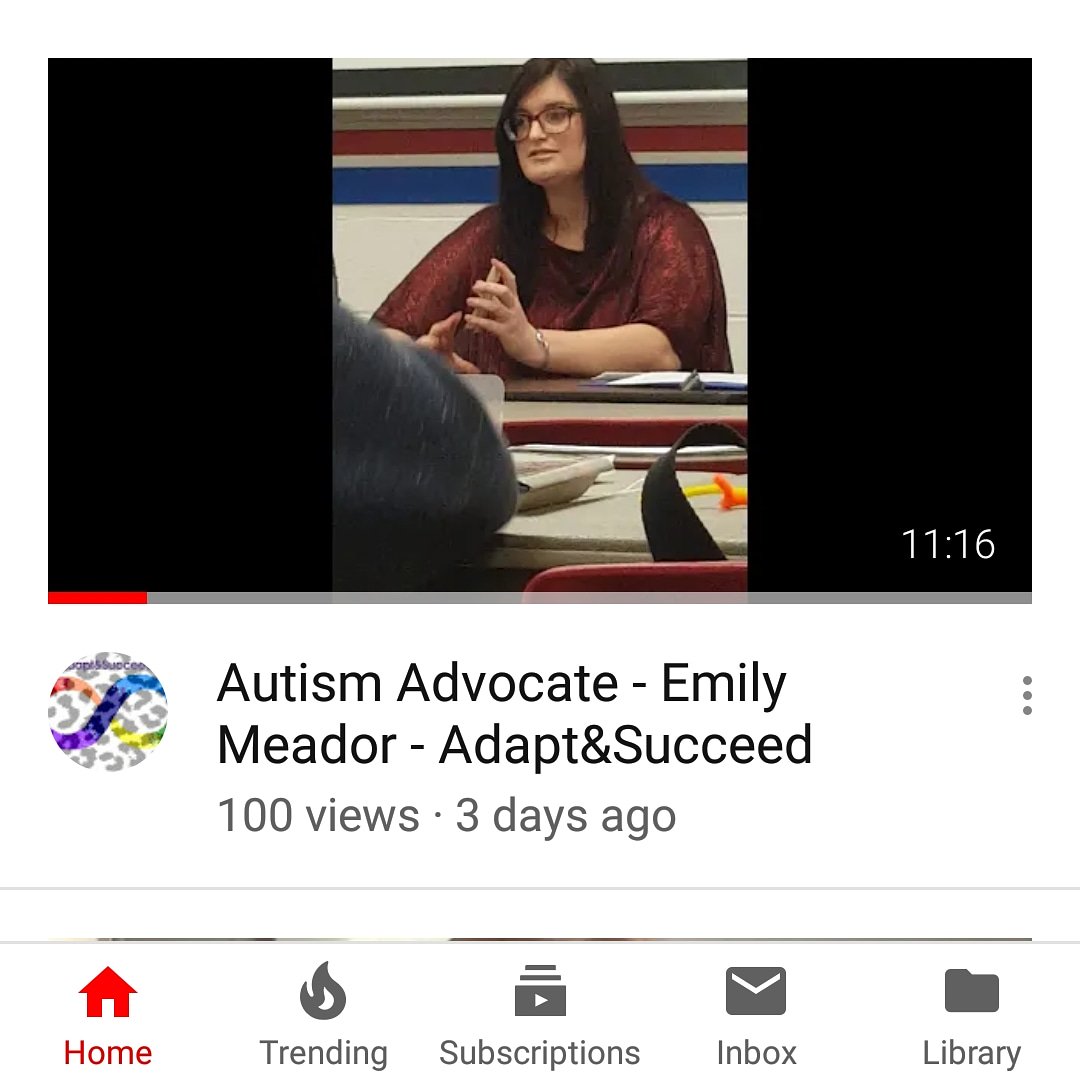 SucceedAdapt's tweet image. We've already hit #100views
#autism #Autistic #WednesdayMotivation #adaptandsucceed