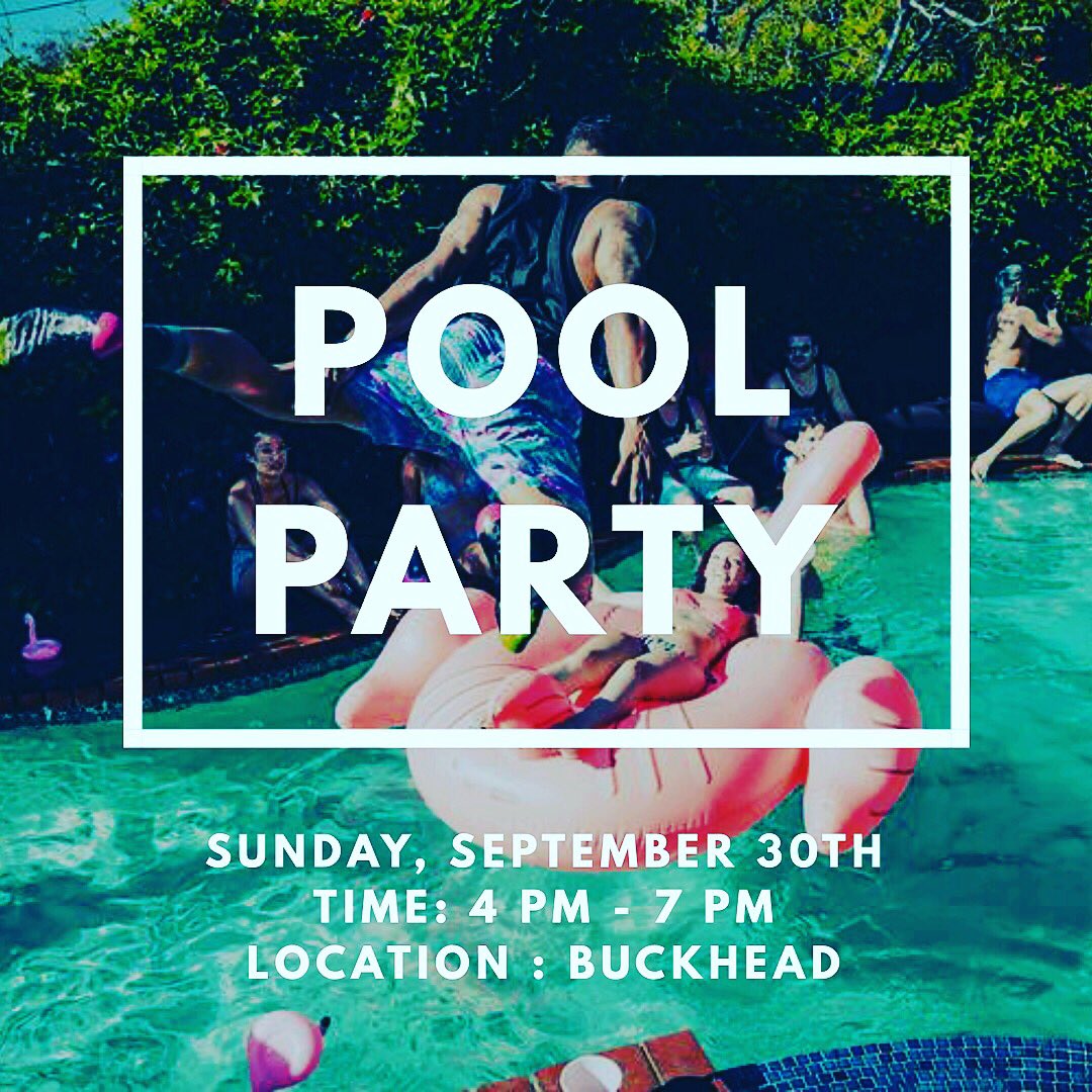 What are you doing this weekend? Hanging out with Connect of course! Join us on Friday for The Well as we honor @MrLarivaux and Sunday for the end of summer pool party! RSVP at connectatl.com See YOU there!!!