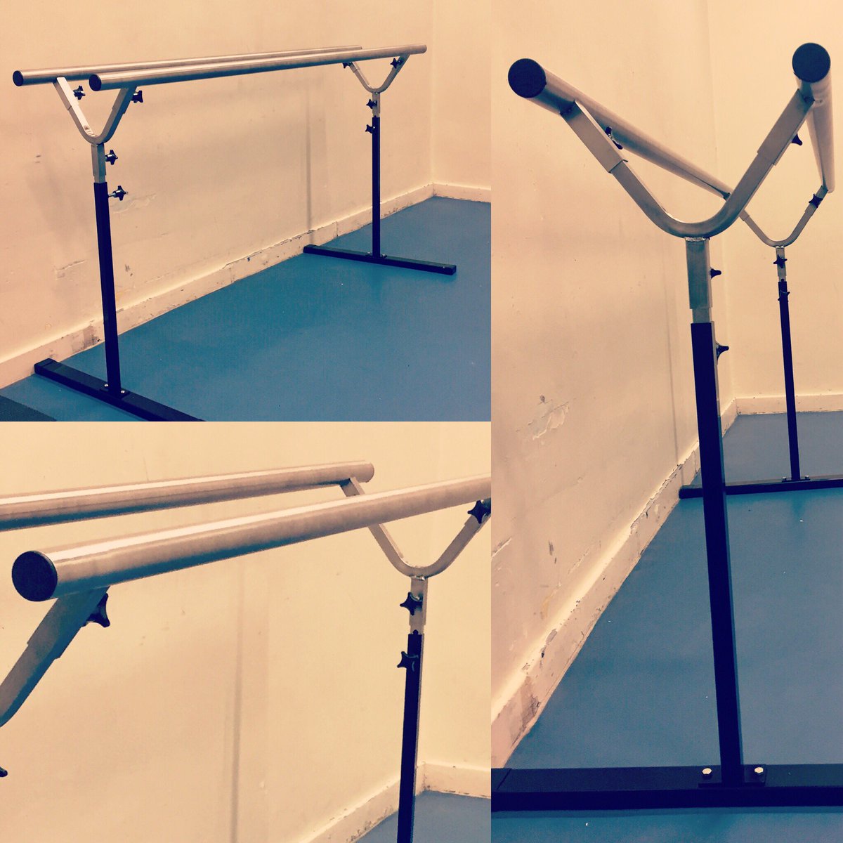 body_collective's tweet photo. Barre living 😻 no one ever loved a brand new barre this much #barre #balletbarre #barrefitness #barrelife #barreJOY #allaboutthatbarre #happyhappyjoyjoy join us for Barre Body Sculpt #barrebodysculpt @movegb @MamparaDance #seeyouatthebarre #londonfitness #londonfitfam https://t.co/Qq6LvSZLuO