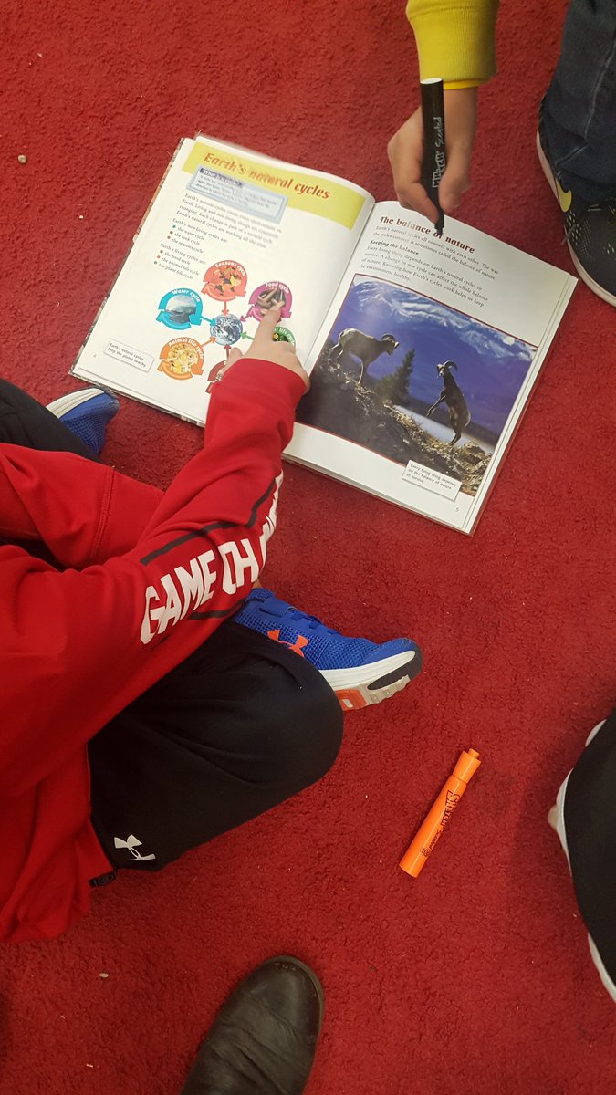 Soaringingrade3's tweet photo. Students looking for interesting facts about rocks and minerals at our non-fiction literacy station. #cbeliteracy #hawkwood3s https://t.co/PZaqJ7U8nm
