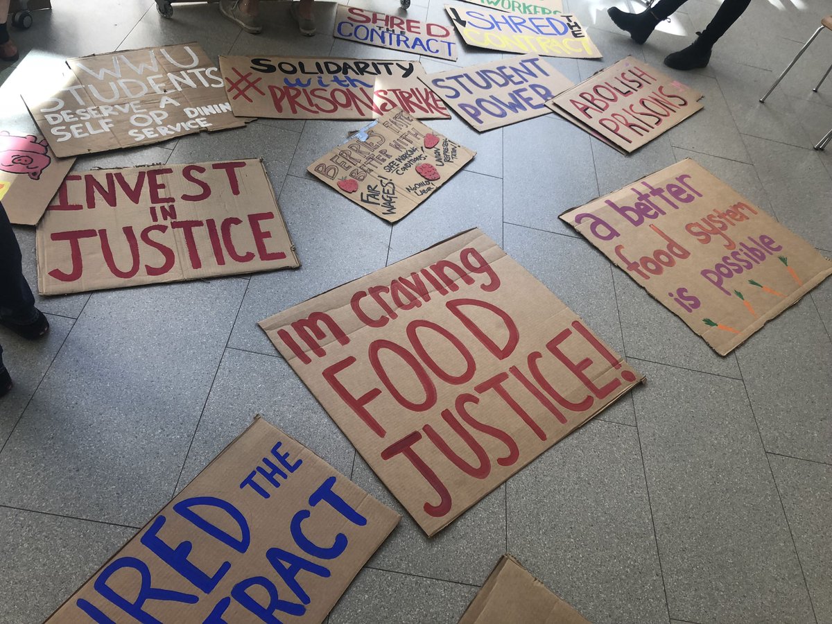 Corporate control is at the root of hunger. The corporations sponsoring #shfm2018 are responsible. At the University of Oklahoma we say #RealMeals not #DirtyDeals realmealscampaign.org.