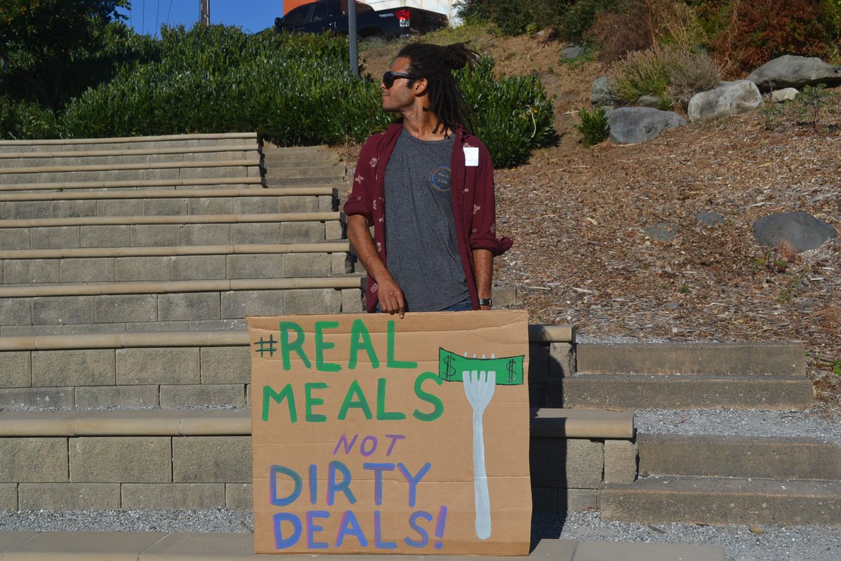 Big Food companies like <a href="/PepsiCo/">PepsiCo</a>  and <a href="/CocaCola/">Coca-Cola</a> pay thousands at #shfm2018 to access deals with <a href="/Aramark/">Aramark Corporation</a>  <a href="/sodexoUSA/">Sodexo USA, Inc.</a> <a href="/compassgroupusa/">Compass Group USA</a>  #realmeals not #dirtydeals