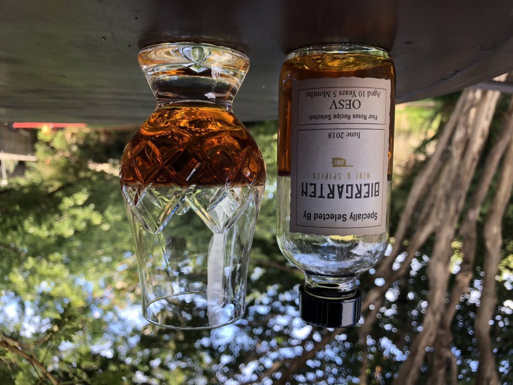 barrelsandmash's tweet photo. Four Roses Single Barrel OESV: Biergarten https://t.co/REjOTd55sv https://t.co/iNP2GUiAHl