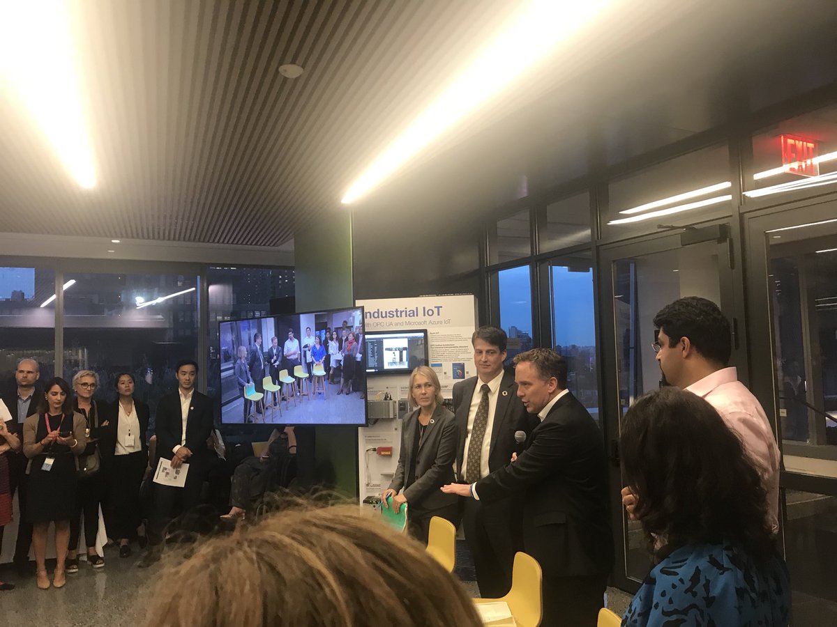 UNGlobalPulse's tweet photo. We’re kicking off this year’s #DataPlayground w/ an inspirational group of innovators and #development practitioners giving us the breakdown of where we are with using #tech for the #SDGs https://t.co/7C5MfLoiyr
