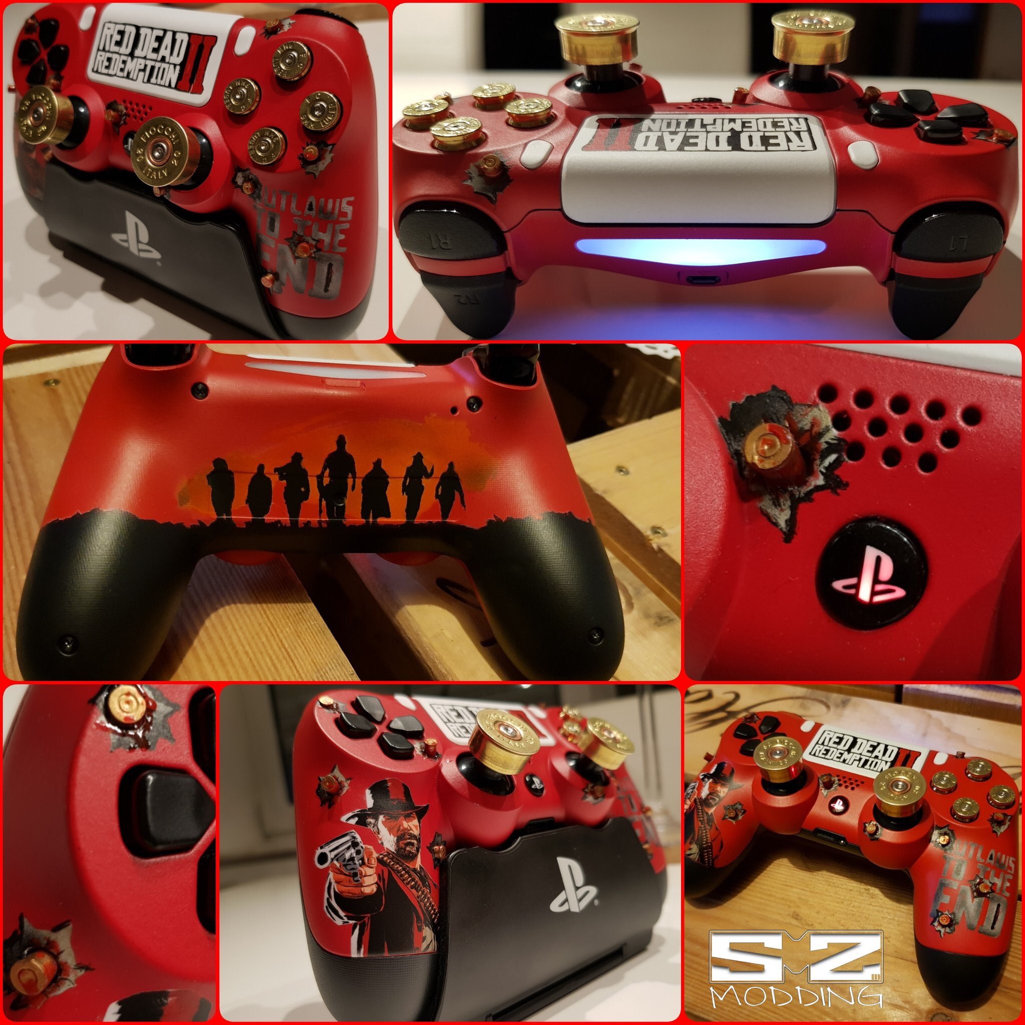 GTABase.com on X: Check out this cool custom Red Dead Redemption 2 PS4  controller. #RDR2  / X