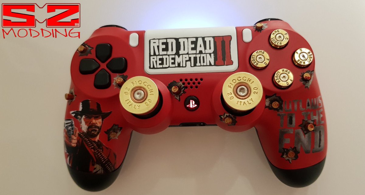 GTABase.com on X: Check out this cool custom Red Dead Redemption 2 PS4  controller. #RDR2  / X