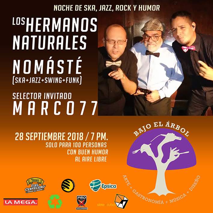 La rumba será este viernes. Escribe a bajoelarbolccs@gmail.con y te darán las coordenadas. <a href="/nomasteband/">Nomásté</a> <a href="/DjMaRco77/">Marco Antonio Santos</a>  <a href="/hermanonatural/">LosHermanosNaturales</a> <a href="/BajoElArbolCCS/">Bajo El Arbol</a>