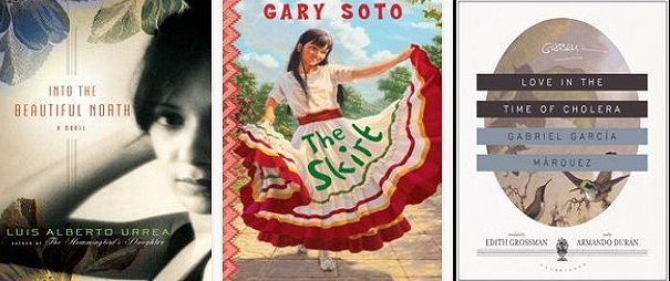 three book covers side by side