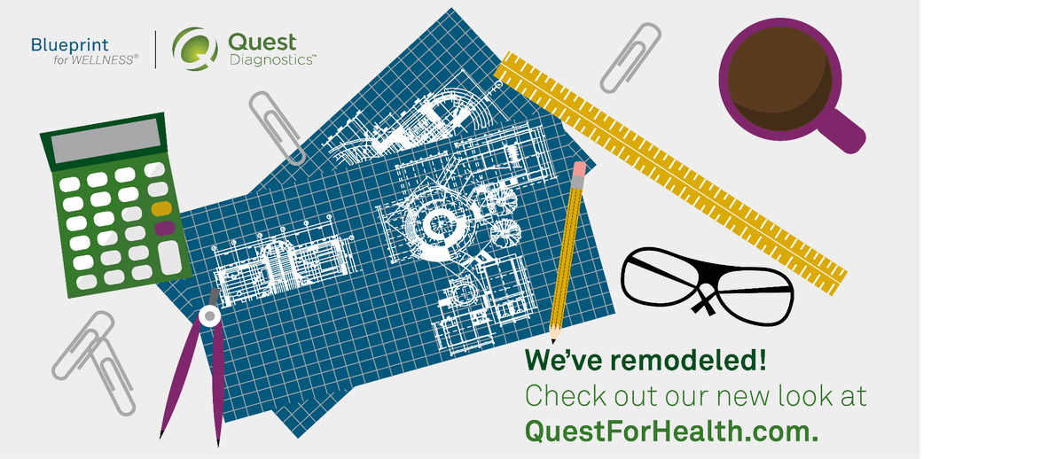 QuestEmpPopHlth's tweet photo. We've got a new look! We've updated our site to help you consider the most important aspects of #PopulationHealth management &amp; how to get the most out of your #wellness program. Visit us at https://t.co/MFiMnutISZ, to see our new design and learn more about #BlueprintForWellness. https://t.co/HpWPFTBOe0