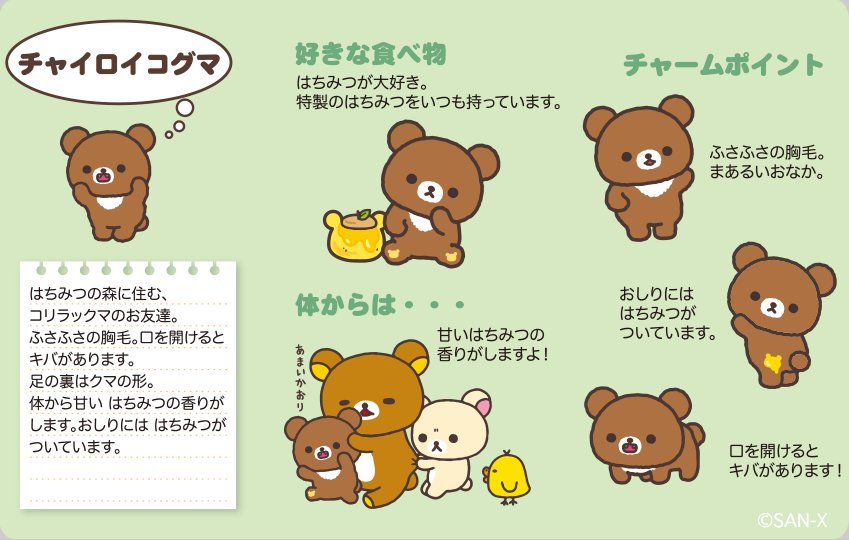 きょうはチャイロイコグマちゃんの紹介をしまーす🍯 ふさふさの胸毛が