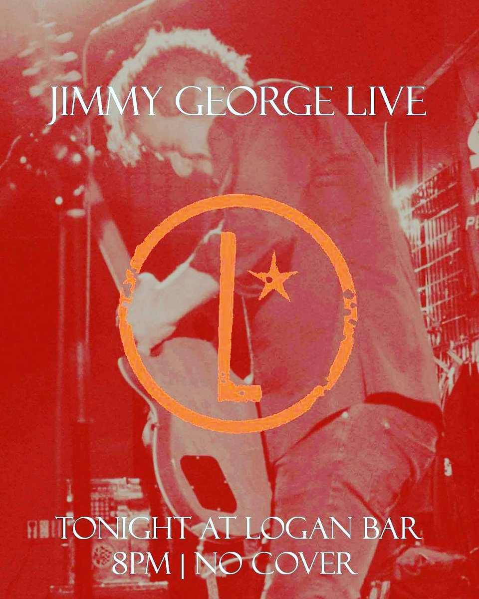 SuperbigMusic's tweet photo. Swing into Logan Bar tonight to see Jimmy George preview songs in anticipation for Friday night's show! First drink is on us 🤘🤘🤘 https://t.co/P7BO69aBGB