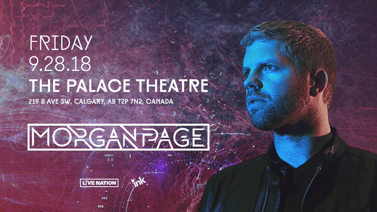 #CALGARY! <a href="/morganpage/">Morgan Page</a> returns THIS FRIDAY to light up the dance floor at <a href="/thepalace_yyc/">The Palace Theatre</a>! Get your tickets here: bit.ly/2P9LTa1