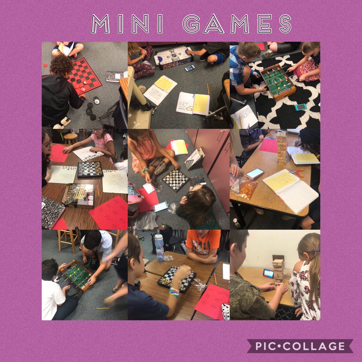 KandeceEmbrey's tweet photo. Mini games have been a great way to motivate students to work. They love getting to play while they work! #gamebasedlearning @BHCBears https://t.co/MZwjrhrXMY