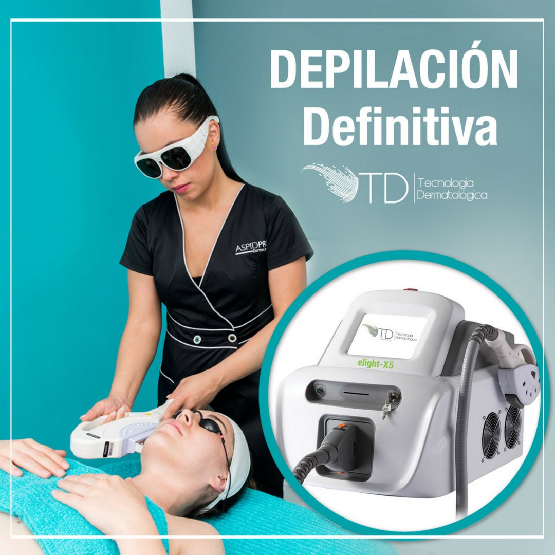 aspidpro's tweet photo. Depilación definitiva con el Elight X-5 https://t.co/g6c9CEmc8Y