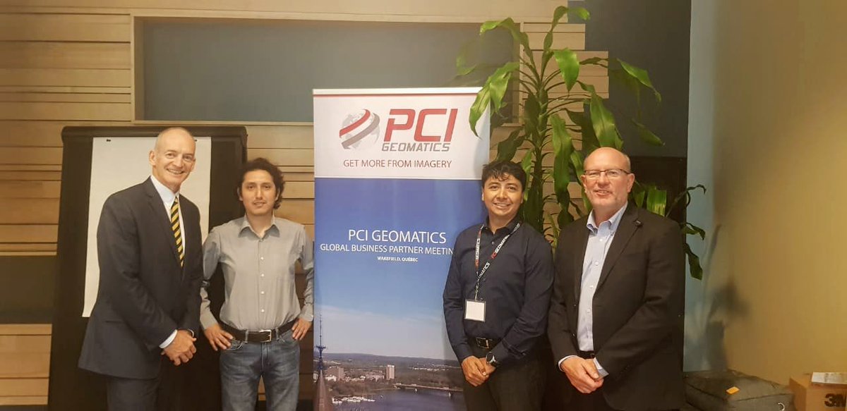 @agroprecision_e participa en la reunión mundial de socios de negocios Global Business Partner Meeting 2018, en wakefield, Quebec.  Excelente evento! gracias a  <a href="/pcigeomatics/">CATALYST.Earth</a>