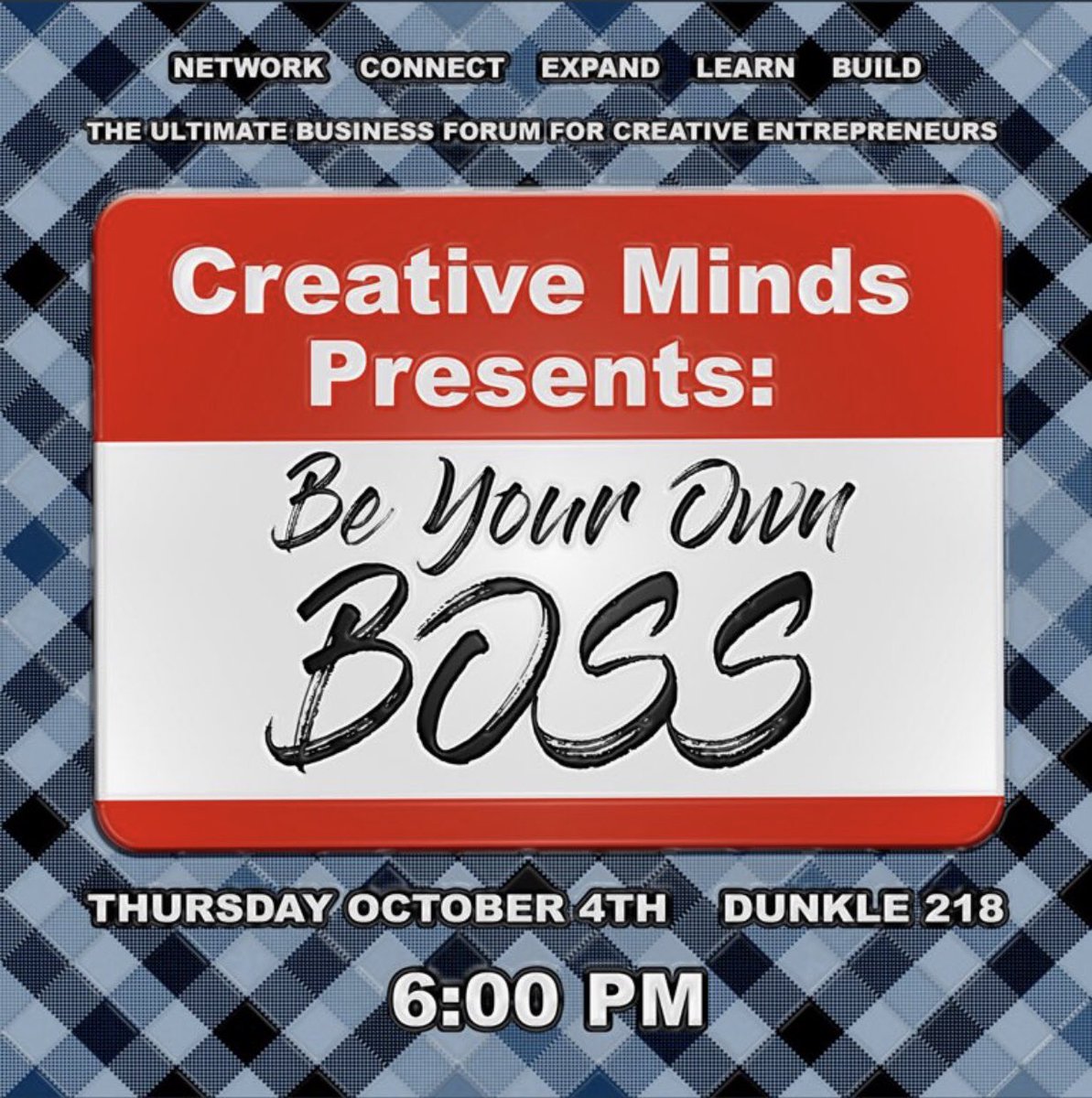 LASO_FSU15's tweet photo. Everyone make sure to check out Creative Minds: Be your own Boss event!!! Next Thursday, in Dunkle 218 @ 6 PM!! 🗣🗣🗣🗣🗣🗣🗣🗣🗣🗣🗣🗣🗣@CreativMindsFSU https://t.co/NDb1WBp9f0