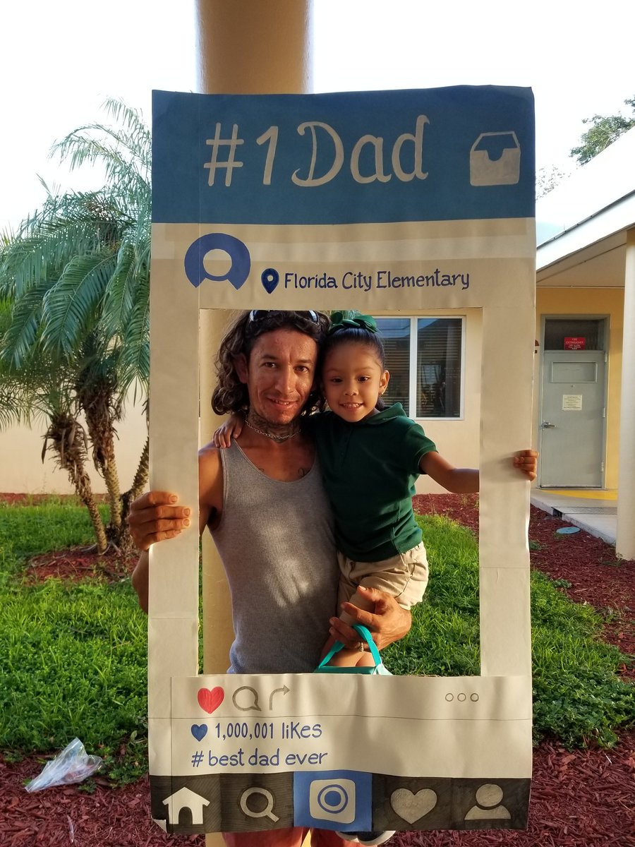 floridacityes's tweet image. Celebrating Dads Take Your Child to School!  #MaleRoleModels #Fathers #FatherFigures @MDCPSSouth @MDCPSCommunity