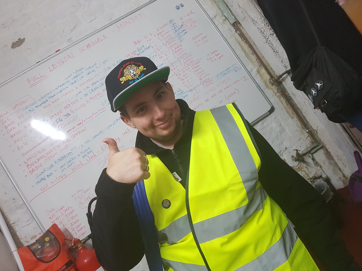 Volunteer James got a <a href="/TwistedStateOM/">TwistedStateOfMind</a> hat and he is OVERJOYED!!