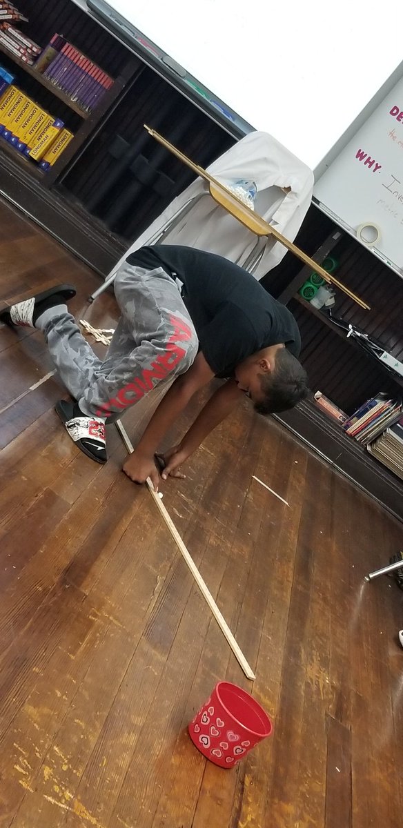 JasonChristma15's tweet photo. #PiratePride @PipkinR12 @Pipkin6thGrade Look at these catapults! We are using the metric system and the science process. Pipkin Pirate engineers. https://t.co/H7TlVHFxel