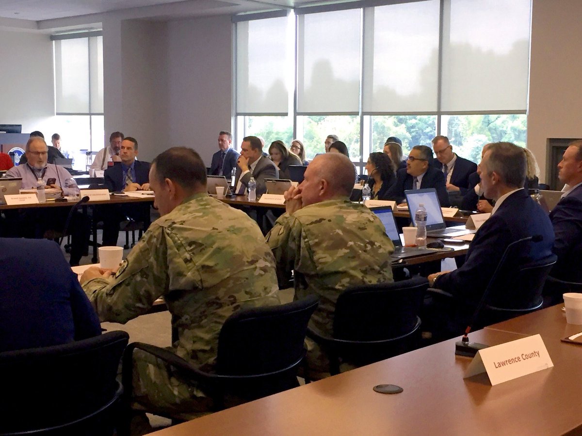 KathyBoockvar's tweet photo. Fantastic Election Tabletop training & preparedness exercise today w/packed room of dedicated county, state & federal Election, IT, EMS, & security teams &scores more connecting remotely! #ThisIsCollaboration @PAStateDept #PEMA @PANationalGuard #OHS @DHSgov https://t.co/cYb62CaSfV