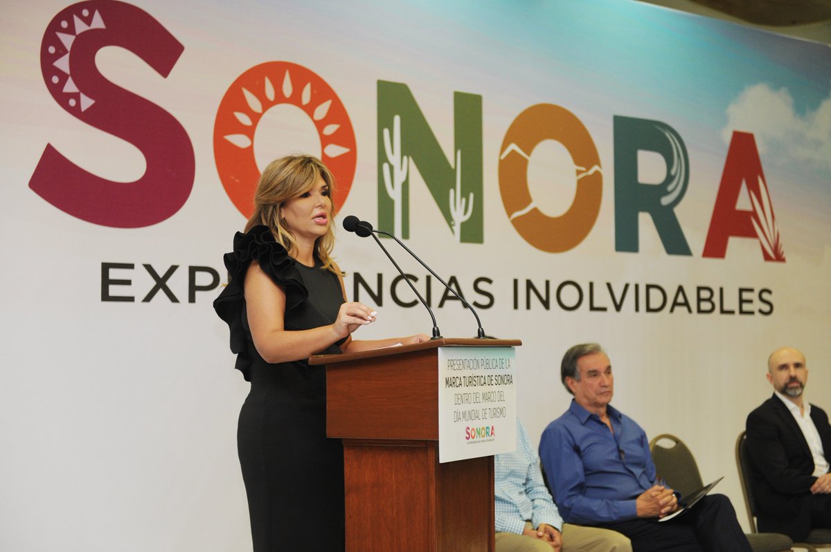 gobiernosonora's tweet photo. Para fortalecer el desarrollo turístico en la entidad, además de crear un distintivo que brinde identidad, la Gobernadora @claudiapavlovic presentó la Marca Turística “Sonora, Experiencias Inolvidables”. https://t.co/55l5AyU3d0