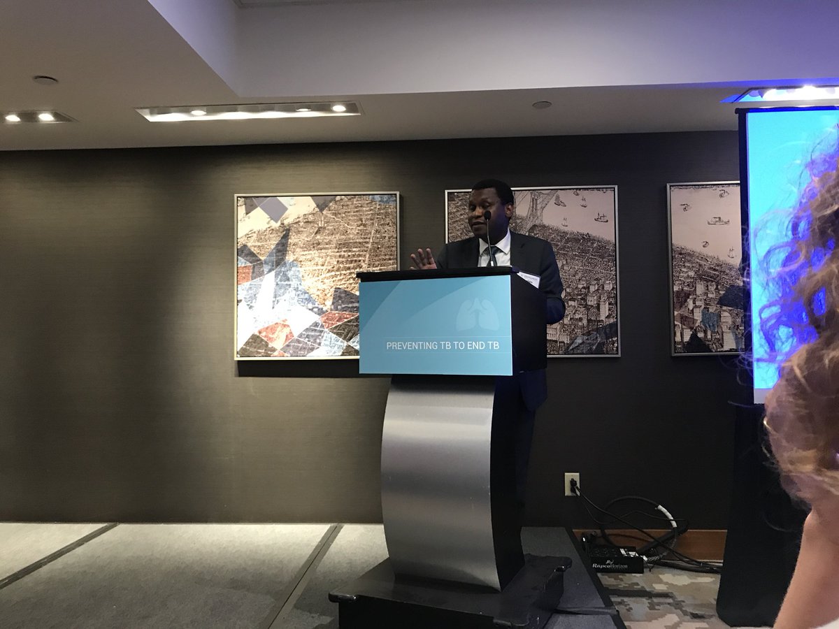 Ibrahim Abubakar says treating TB preventive therapy is essential to ending the TB epidemic to ensure we get the same gains in countries that have scaled up  TB preventive therapy #HLMTB, <a href="/unitaid/">Unitaid</a>, <a href="/WHO/">World Health Organization (WHO)</a>