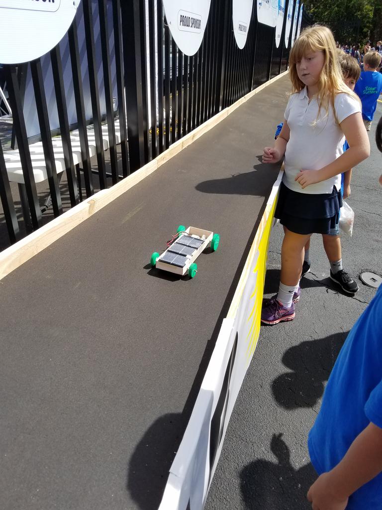 Really proud of our otters who built and participated in solar powered car challenge for STEMfest. Awesome job.#ottersunite  <a href="/cypresscreekvcs/">Cypress Creek</a> @stemfestvolusia