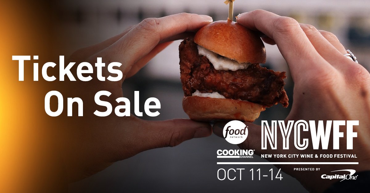 ilovefc.com (@ilovefc) on Twitter photo Calling all foodies! Tickets are now on sale for <a href="/NYCWFF/">NYC Wine & Food Festival</a>, NYC’s biggest wine and food festival. Choose from over 80 events with over 500 of your favorites chefs and culinary stars, all for a good cause! See you there, Oct 11-14. moff.ly/2D38p2j Calling all foodies! Tickets are now on sale for <a href="/NYCWFF/">NYC Wine & Food Festival</a>, NYC’s biggest wine and food festival. Choose from over 80 events with over 500 of your favorites chefs and culinary stars, all for a good cause! See you there, Oct 11-14. moff.ly/2D38p2j