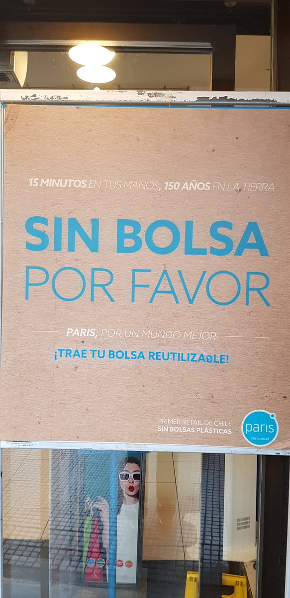 paulinavrincon's tweet photo. @tiendas_paris 
#nomasbolsas
Compre por internet 14 productos. Los fuí a retirar a la tienda y grande mi sorpresa cada uno envuelto por separado y en dos bolsas plásticas. En total 28 bolsas plásticas SIN BOLSAS POR FAVOR!!!!!! https://t.co/gBBC6HDeIB