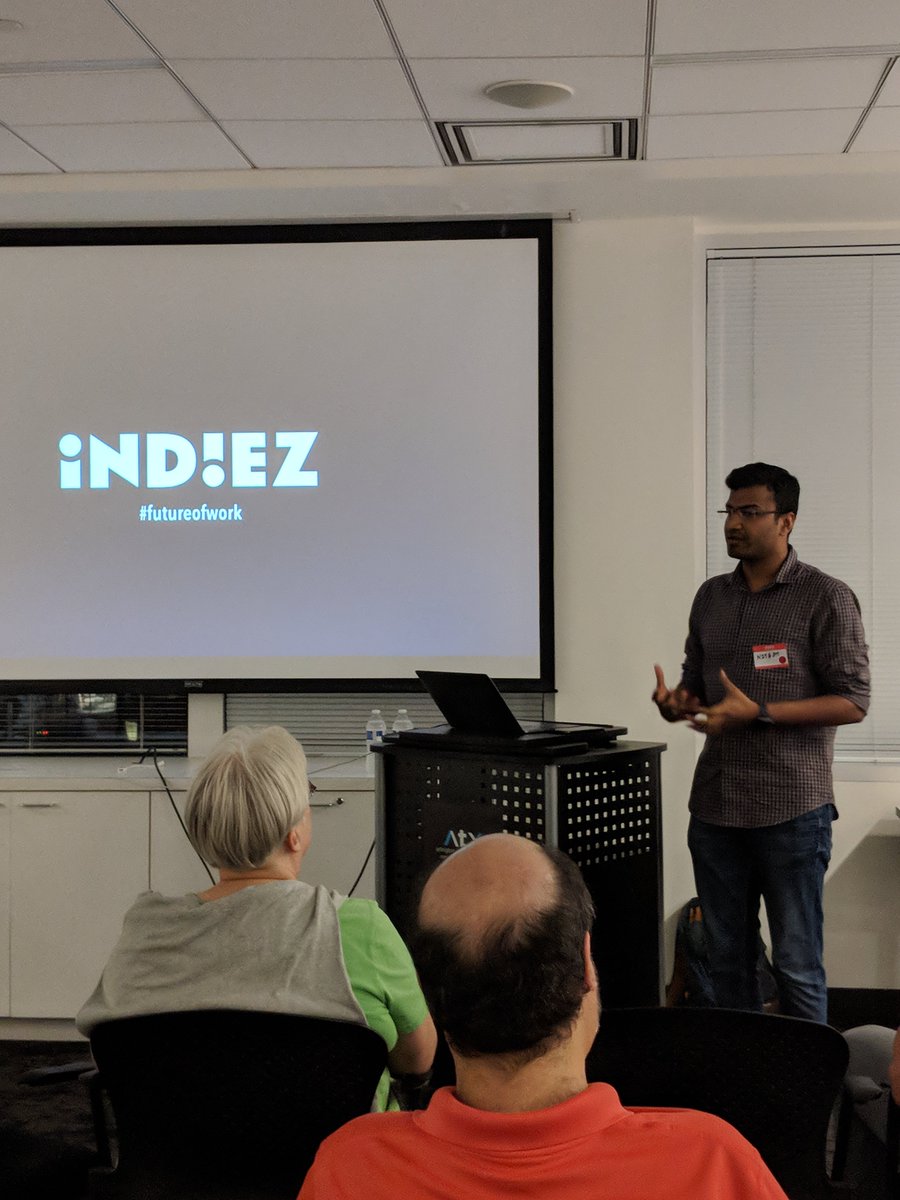 techtalkdc's tweet photo. @nitesh_indiez, CEO of Indiez tells us how to be the best remote developer that you can be! #futureofwork #remotework #ProTip https://t.co/ZSQx0UXhc3