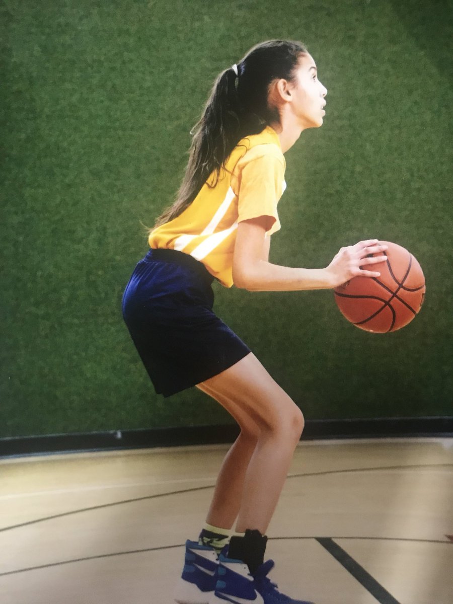 coachraywitt's tweet photo. She had me on Day 1 (Sept.30th)-❤️her!😊 A Baller is born...Amazing Amia! Nuff said😉#nationaldaughtersday #blessed2x  #proudpapa #thankful #Wittness https://t.co/AJUj9bf8O8