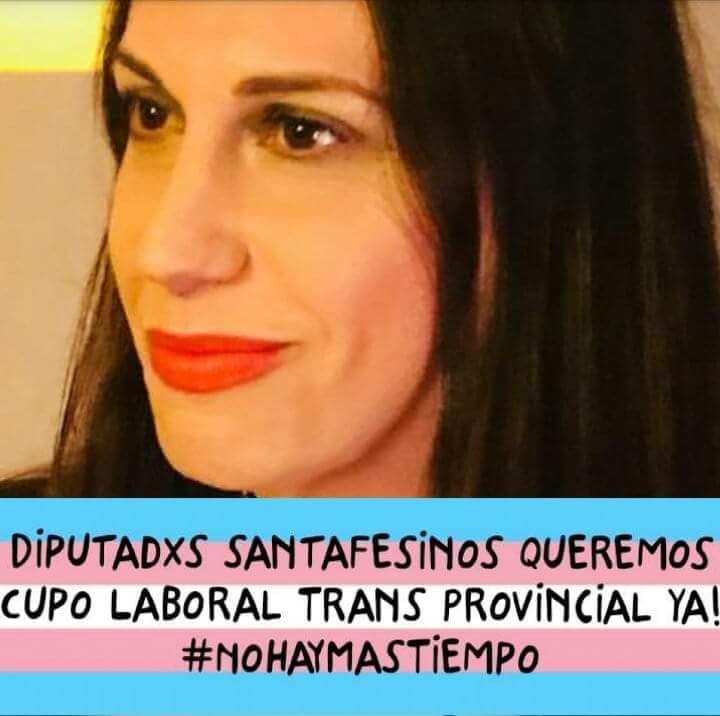 QueenQuerelle's tweet photo. Diputadxs santafesinxs queremos cupo laboral trans provincial ya! #nohaymástiempo https://t.co/iagLTFWI80