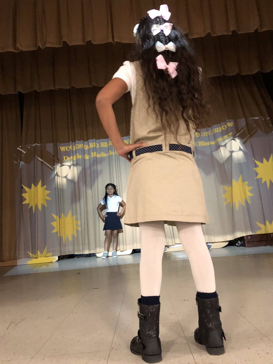 PrincipalDrH's tweet photo. We had a packed house for our monthly instructional coffee and conversation meeting with the principal! Pt. 2 was our "WES New York school uniform fashion week showcase!"Our Wildcats are the best!" @DeKalbSchools @RegionISupDCSD DJ API @reginasblanton #learninstyle #personality https://t.co/O5GBgyQO2W