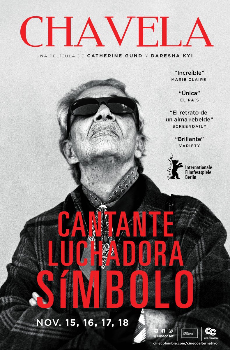 La cartelera de cine se aviva con la esencia femenina: Bárbara, Chavela, La Esposa, Un pequeño favor...
4 propuestas independientes para mejorar los indicadores actuales: el 76% de la industria cinematográfica la copan los hombres; las mujeres solo el 24%!
#SíHayCine