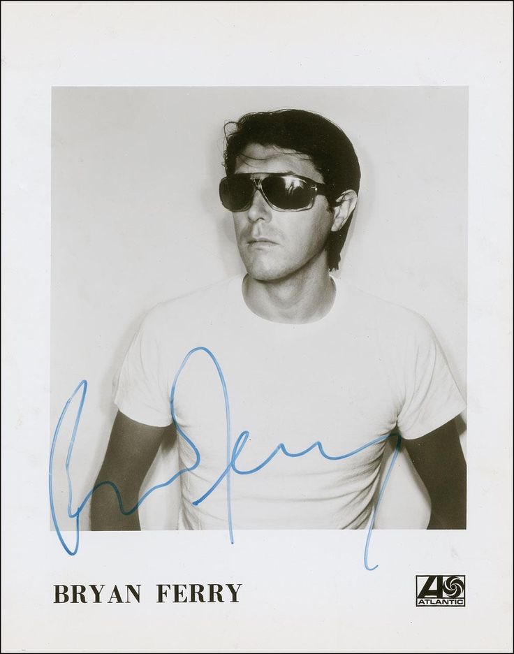 A happy 73rd birthday to Bryan Ferry! 