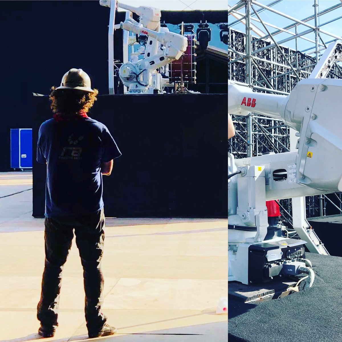 AndyRobot's tweet image. #Robots are Dominating Global Entertainment with absolute and utter insanity; brought down to Earth; like a servo driven super Falcon;with wings of metal and dreams of being more than great in the eyes of those who see these things live. #RobotAnimator #Art #Design @ABBRobotics