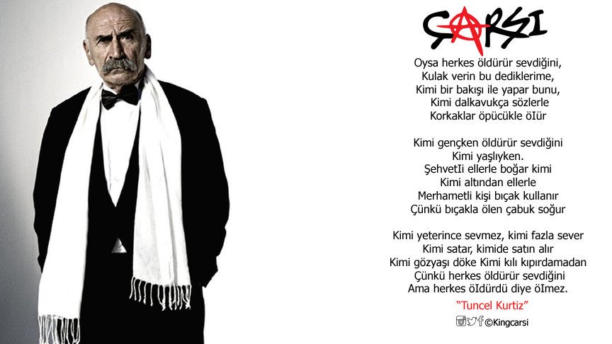 Vefatının 5. Yıldönümünde büyük ustayı özlem ve rahmetle anıyoruz..   #TuncelKurtiz