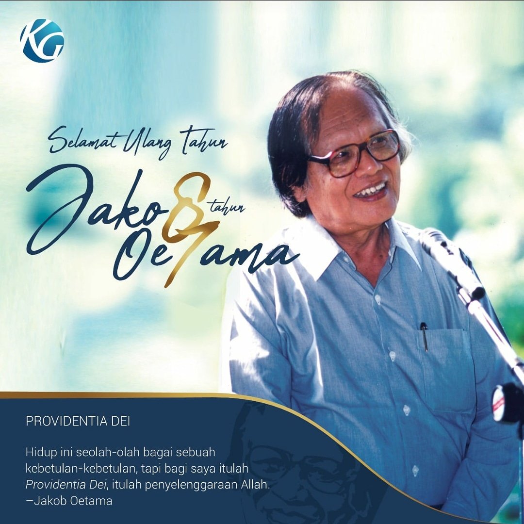 Selamat ulangtahun Bapak Jacob Utama yang ke-87 . Semoga selalu dalam lindungan Tuhan YME #JO87