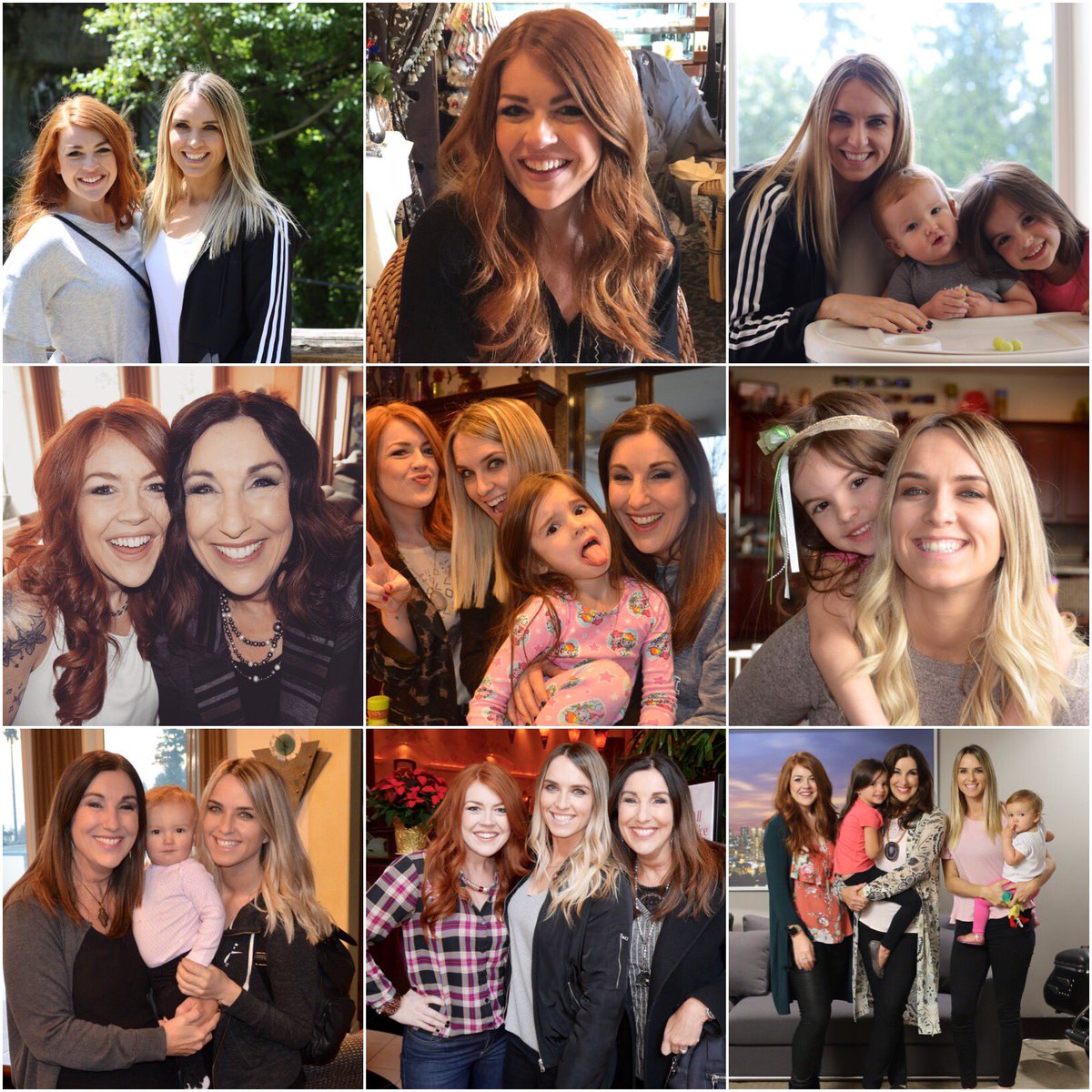 wendytreat's tweet photo. I love all my girls!! Today is #nationaldaughterday I adore my fierce, kind, happy, great fun, coolest daughters & granddaughters. #blessed #meandmygirls @TashaTheGinge @ChristaTreat #willowbeth #NorahJaneTreat https://t.co/6MlxPgjjGl