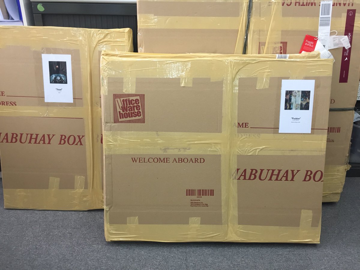 The pieces of #artwork for the auction at the #ICMbanquet2018 is coming in! #steppingfree #banquetseason