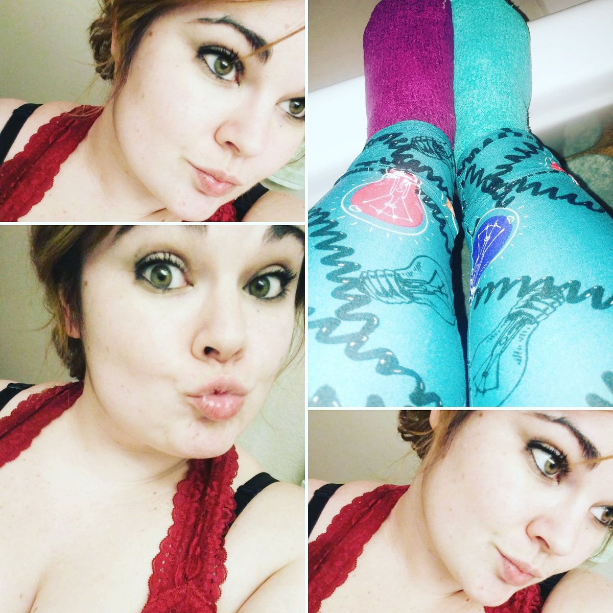 releasethepants's tweet image. So I just thought I'd bring to everyone's attention that not only did I wear these leggings today but I also wore two different socks.  #killinit #fashionforward #stylefordays #babylightmeup 💡